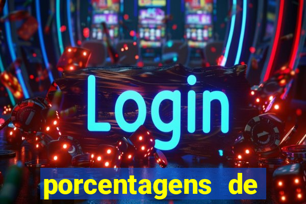 porcentagens de jogos pagantes